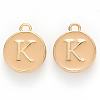 Golden Plated Alloy Enamel Charms LS-ENAM-S118-06K-1