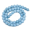 Dyed Natural White Jade Beads Strands GG-CBAD029-A05-8mm-5