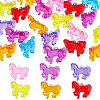 55Pcs Transparent Acrylic Pendants OACR-PH0004-58-1