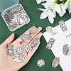   36Pcs 6 Style DIY Bracelet Jewelry Making Findings Kits FIND-PH0007-56-3