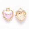 Alloy Enamel Pendants X-ENAM-S121-038-1