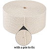 Polyester-Cotton Flat Ribbon OCOR-WH0074-23-3