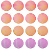 150Pcs Rainbow Iridescent PVC Paillette/Sequin Links FIND-TA0008-10D-2