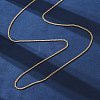 Brass Curb Chains Necklaces for Women NJEW-D302-73G-2