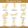 Nickel Decoration Stickers DIY-WH0450-056-2