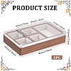 Mini Rectangle Wood Jewelry Presentation Box CON-WH0095-44A-2