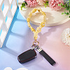 Cotton Braided Flower Pendant Decorations AJEW-TAC0030-032G-14-5