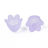 Transparent Acrylic Bead Caps FACR-N005-002F-5