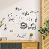 PVC Wall Stickers Set DIY-WH0268-029-6