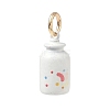 Spray Painted Brass Pendants KK-CBAEB58-15C-1