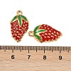 304 Stainless Steel Enamel Pendants STAS-Z140-05G-02A-3