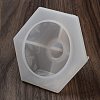 Hexagon DIY Silicone Candle Holder Molds DIY-Q037-01B-6