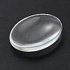 Glass Cabochons GLAA-WH0032-30-2