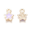 Alloy Enamel Charms PALLOY-TAC0011-29A-07-1