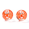 Transparent Handmade Lampwork Beads LAMP-T011-32A-2