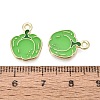 Alloy Enamel Pendants ENAM-Q003-02B-G-3