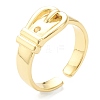 Brass Cuff Rings RJEW-A001-07G-3
