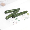 Natural Xiuyan Jade Massage Sticks PW-WG74143-01-4