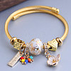 Adjustable Stainless Steel European Bangles FS-WGEE97D-01-1