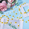 150Pcs 2 Colors Handmade Millefiori Glass Bead Strands LAMP-CA0001-14-5