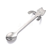 304 Stainless Steel Hanging Spoon AJEW-P093-01B-1