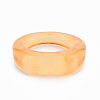 Chunky Transparent Acrylic Finger Rings for Teen Girl Women RJEW-T010-18-2