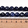 Natural Sodalite Beads Strands G-S345-10mm-26-5