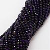 Natural Agate Bead Strands G-G882-4mm-A05-1