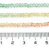 Transparent Painted Glass Beads Strands DGLA-A034-T2mm-A04-3