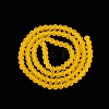 Transparent Glass Beads Strands EGLA-A044-T4mm-MD05-4