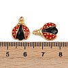 304 Stainless Steel Enamel Charms STAS-P410-39A-G-3