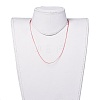 Adjustable Flat Waxed Polyester Cords Necklace Making AJEW-JB00506-M-5