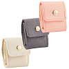 3Pcs 3 Colors PU Leather Jewelry Rolls ABAG-CL0001-43A-7