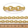 304 Stainless Steel Textured Cable Chains CHS-K023-06G-3