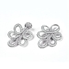Braid Knit Chinese Knot Closure Cheongsam Frog Buttons BUTT-WH0014-22-2