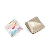 Glass Rhinestone Cabochons RB-CBA1B2D-03B-2