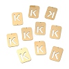 Ion Plating(IP) 304 Stainless Steel Pendants STAS-K216-49K-G-2