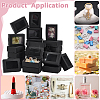 Foldable Creative Kraft Paper Mailer Boxes with Visible Window CON-WH0113-08A-01-5