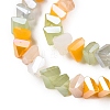 Electroplate Glass Beads Strands X-GLAA-T023-A17-02-3