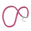 5MM Nylon Twisted Cord Necklace Making FIND-G096-01P-29-1
