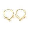 Brass Stud Earring Findings LS-KK-Q035-08G-1