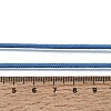 2.5MM Adjustable Braided Nylon Cords Necklace Making FB-CBAA152-02G-36-3