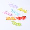 Transparent Acrylic Big Pendants X-TACR-S132-01-1