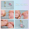 4Pcs 2 Colors 925 Sterling Silver Pendant Bails STER-HS0001-15-4