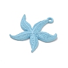 Spray Painted Alloy Pendants AL-CBA5D51-02B-2