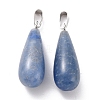 Natural Blue Aventurine Pendants G-F707-21-2