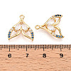 Brass Micro Pave Cubic Zirconia Pendants LS-KK-N261-103G-3