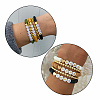 DIY Heishi Bead Style Stretch Bracelets Making Kits DIY-JP0005-86-6