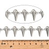 304 Stainless Steel Teardrop Link Chains CHS-G042-07P-2