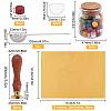 CRASPIRE DIY Wax Seal Stamp Kits DIY-CP0003-93-2